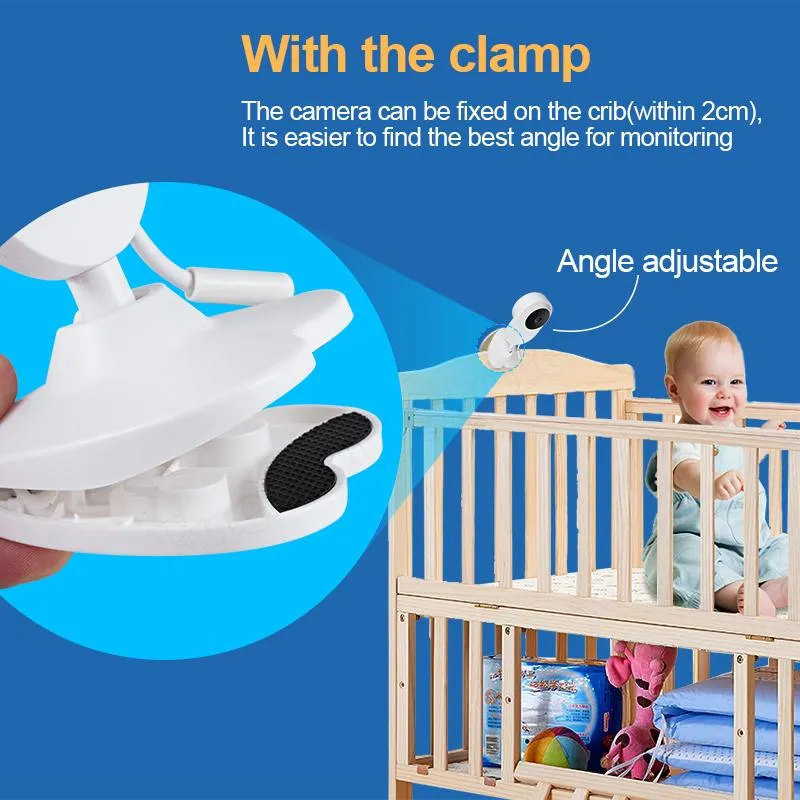 4.3 inch Video Baby Monitor Camera with Clamp