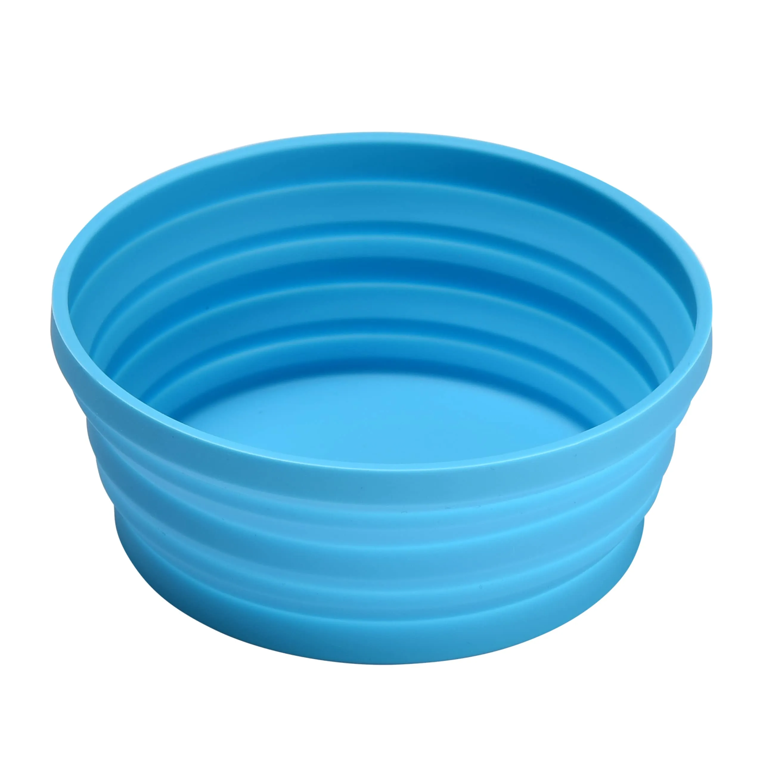 5 Inch Silicone Expandable Collapsible Bowl For Travel Camping & Hiking -