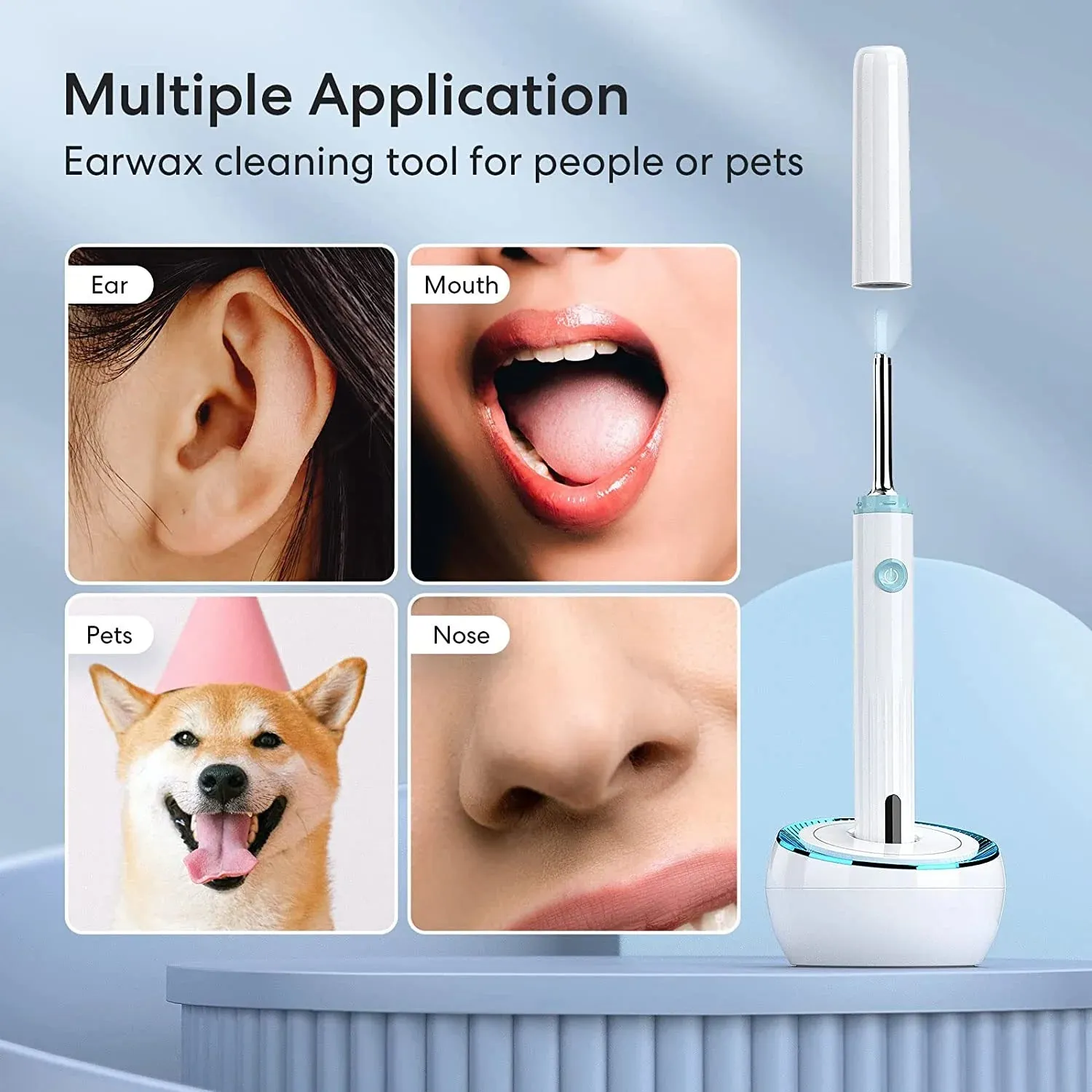 800W Pixels Endoscopic Mini Ear Camera Cleaner