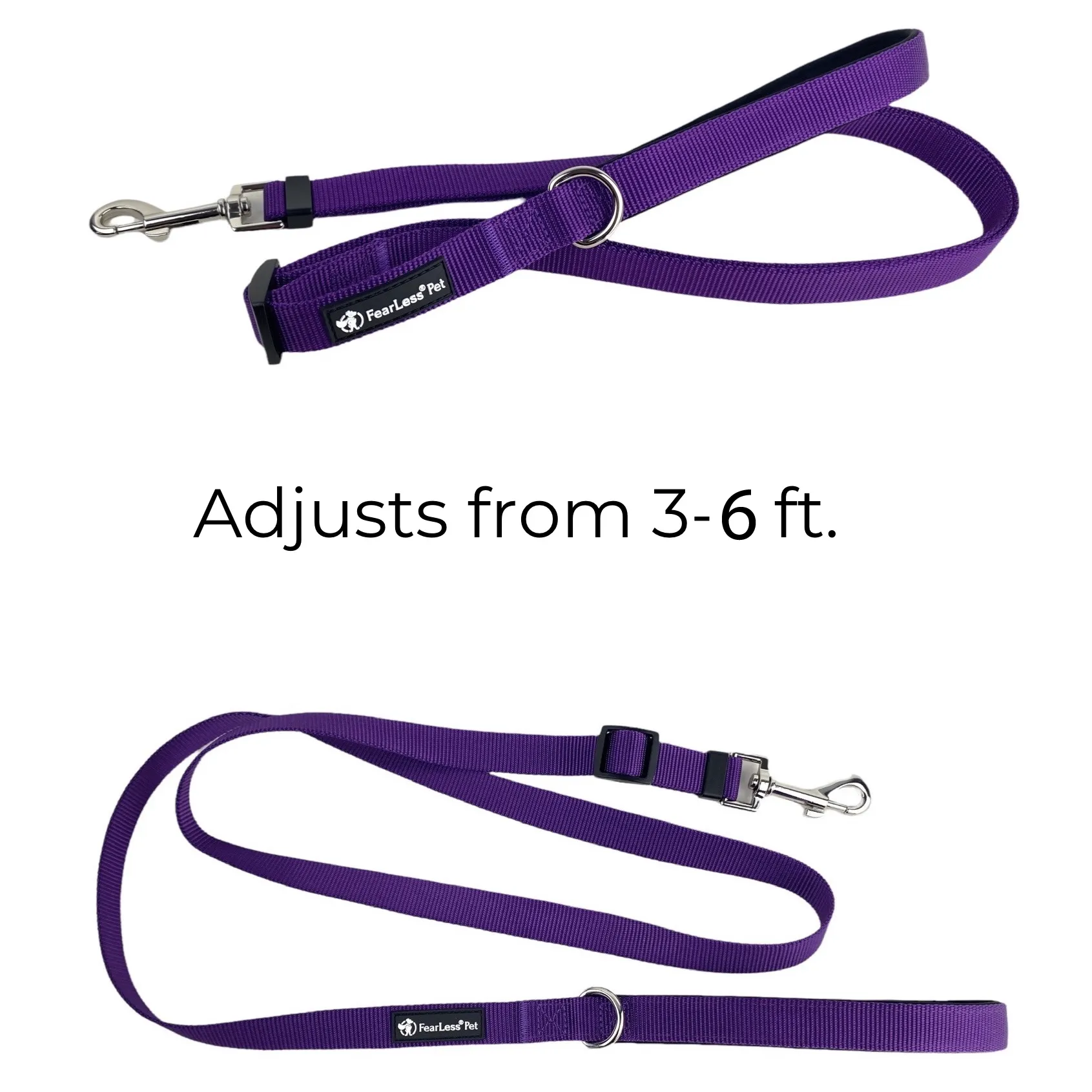 Adjustable Leash - Purple