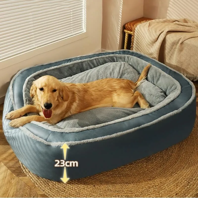 Bed Cover - Large Warm Deep Sleeping Bed Orthopedic Dog Bed