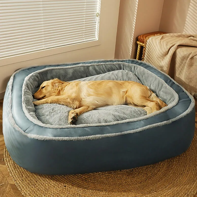 Bed Cover - Large Warm Deep Sleeping Bed Orthopedic Dog Bed