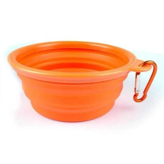 Collapsible Travel Dog Bowl