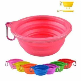 Collapsible Travel Dog Bowl