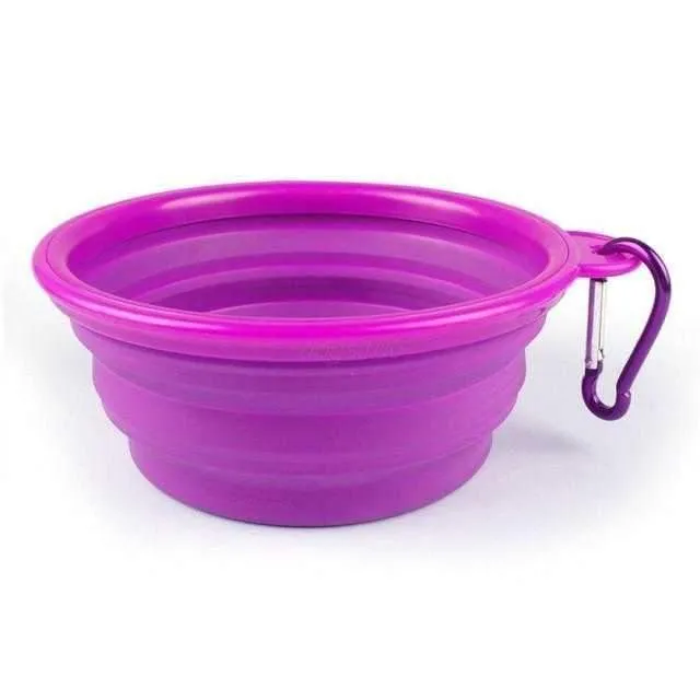 Collapsible Travel Dog Bowl