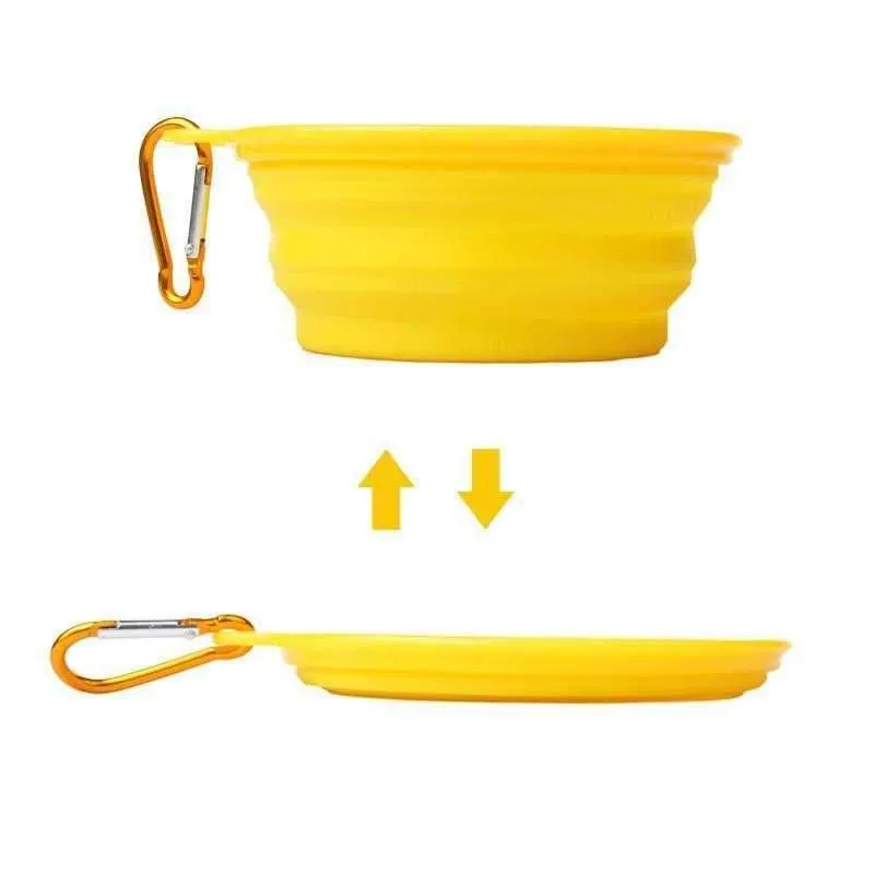 Collapsible Travel Dog Bowl