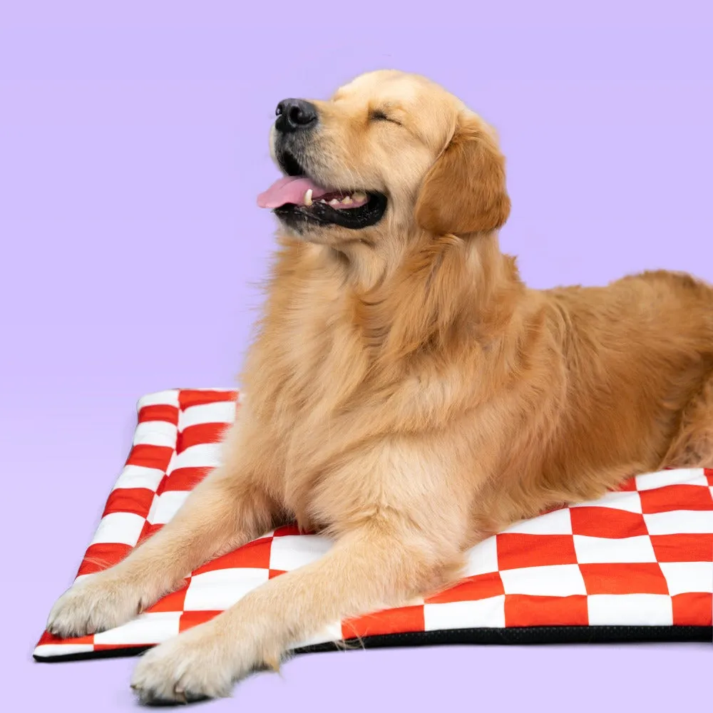 Cozy Checks Pet Mat