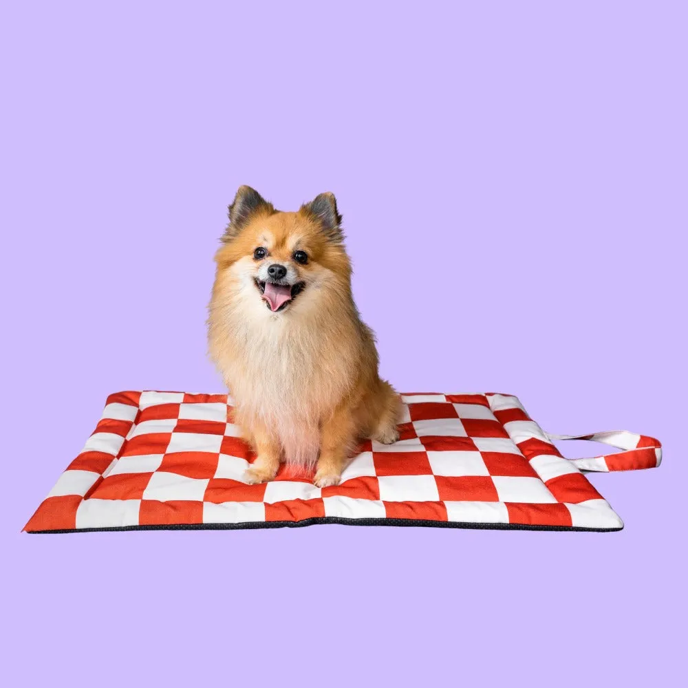 Cozy Checks Pet Mat