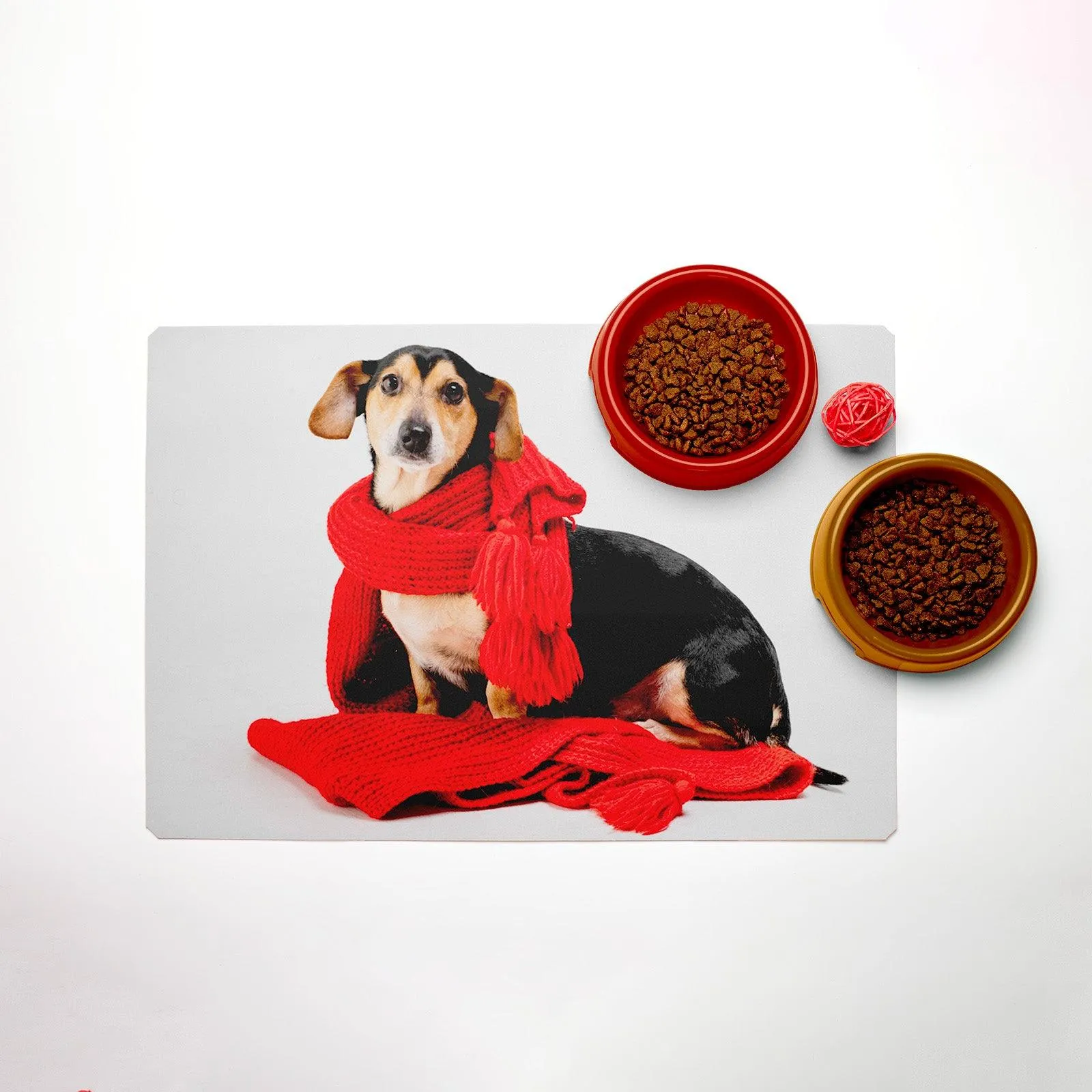 Custom Photo Pet Food Placemat