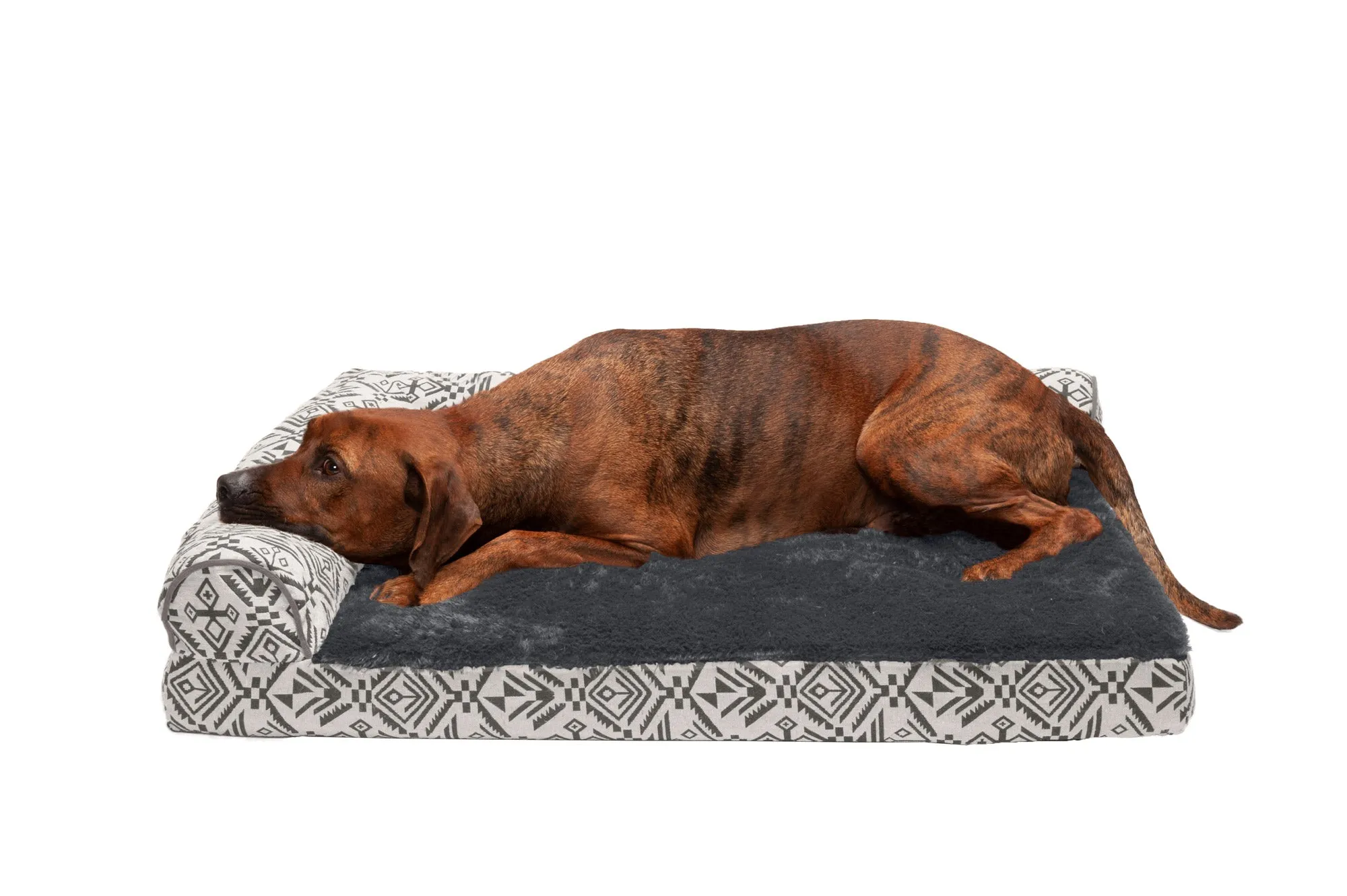 Deluxe Chaise Lounge Dog Bed - Southwest Kilim