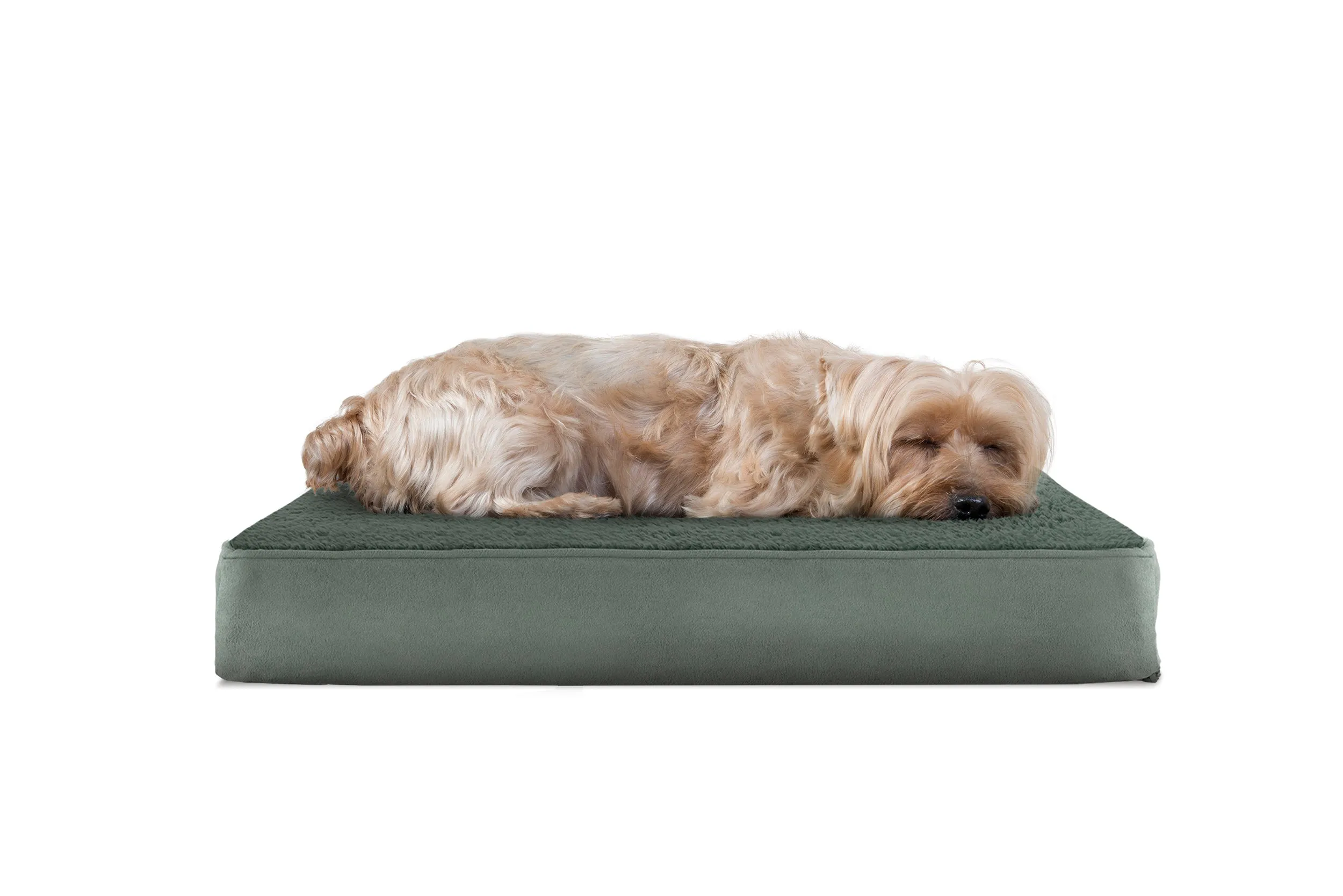 Deluxe Mattress Dog Bed - Terry & Suede