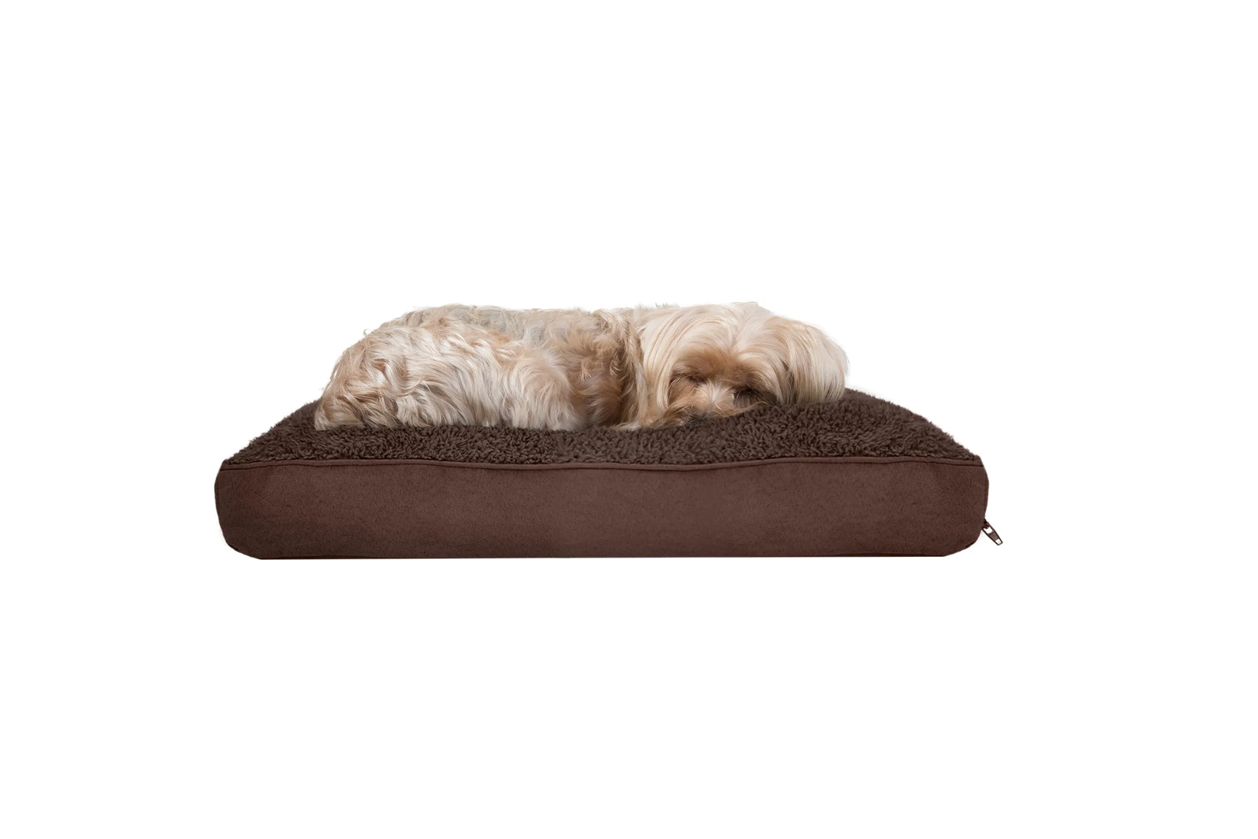 Deluxe Mattress Dog Bed - Terry & Suede