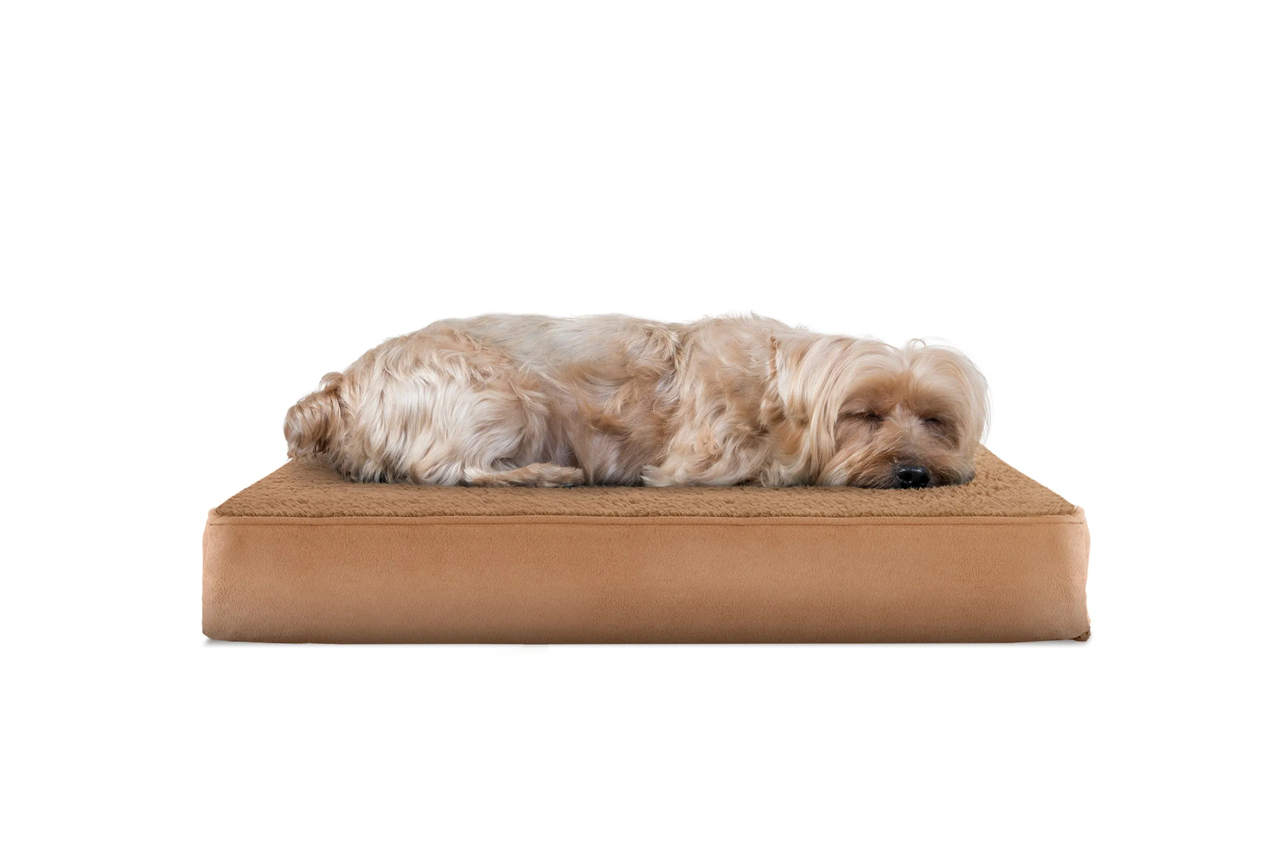 Deluxe Mattress Dog Bed - Terry & Suede