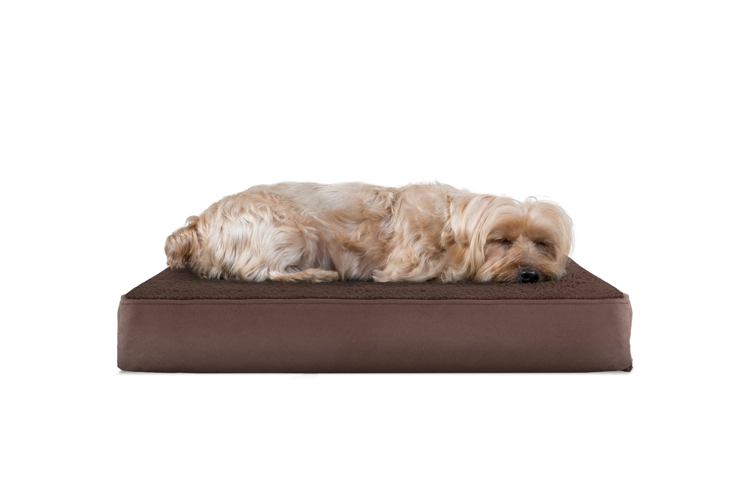 Deluxe Mattress Dog Bed - Terry & Suede