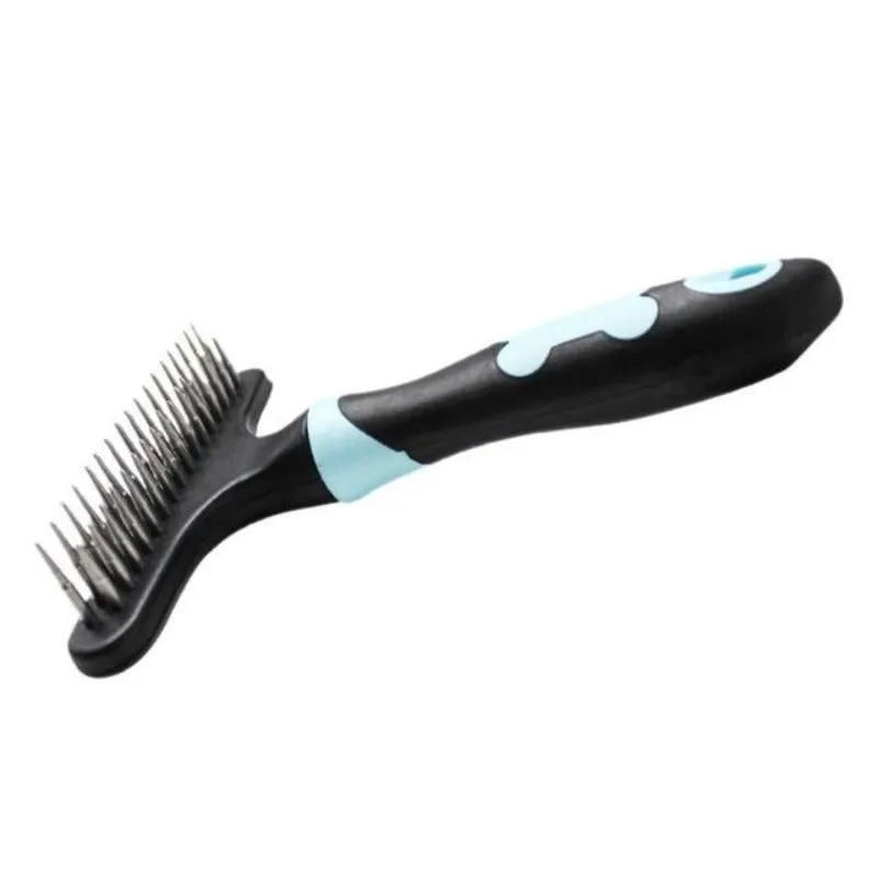 Deshedding Cat Comb Detangling Brush Long Hair Cat Grooming Tool