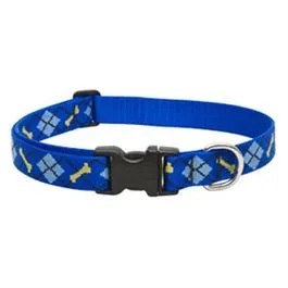 Dog Collar, Adjustable, Dapper Dog, 1 x 12 to 20-In.