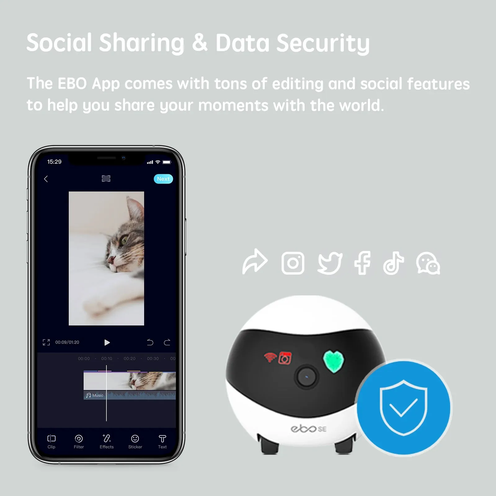 Enabot Indoor Surveillance Pet Bot