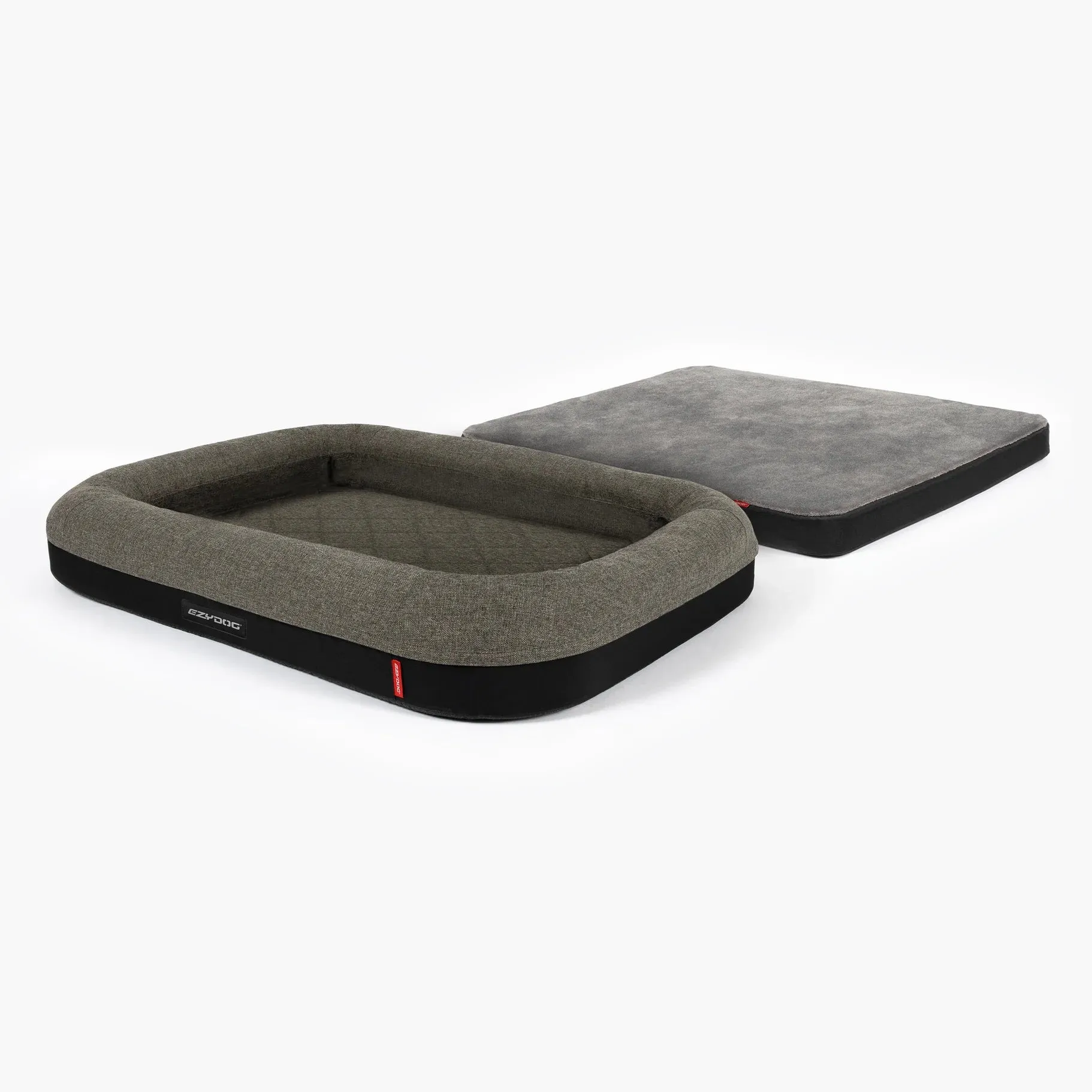 EzyDog Extra Large 2-in-1 Ortho Gel Elite Dog Bed - Ultimate Comfort and Support