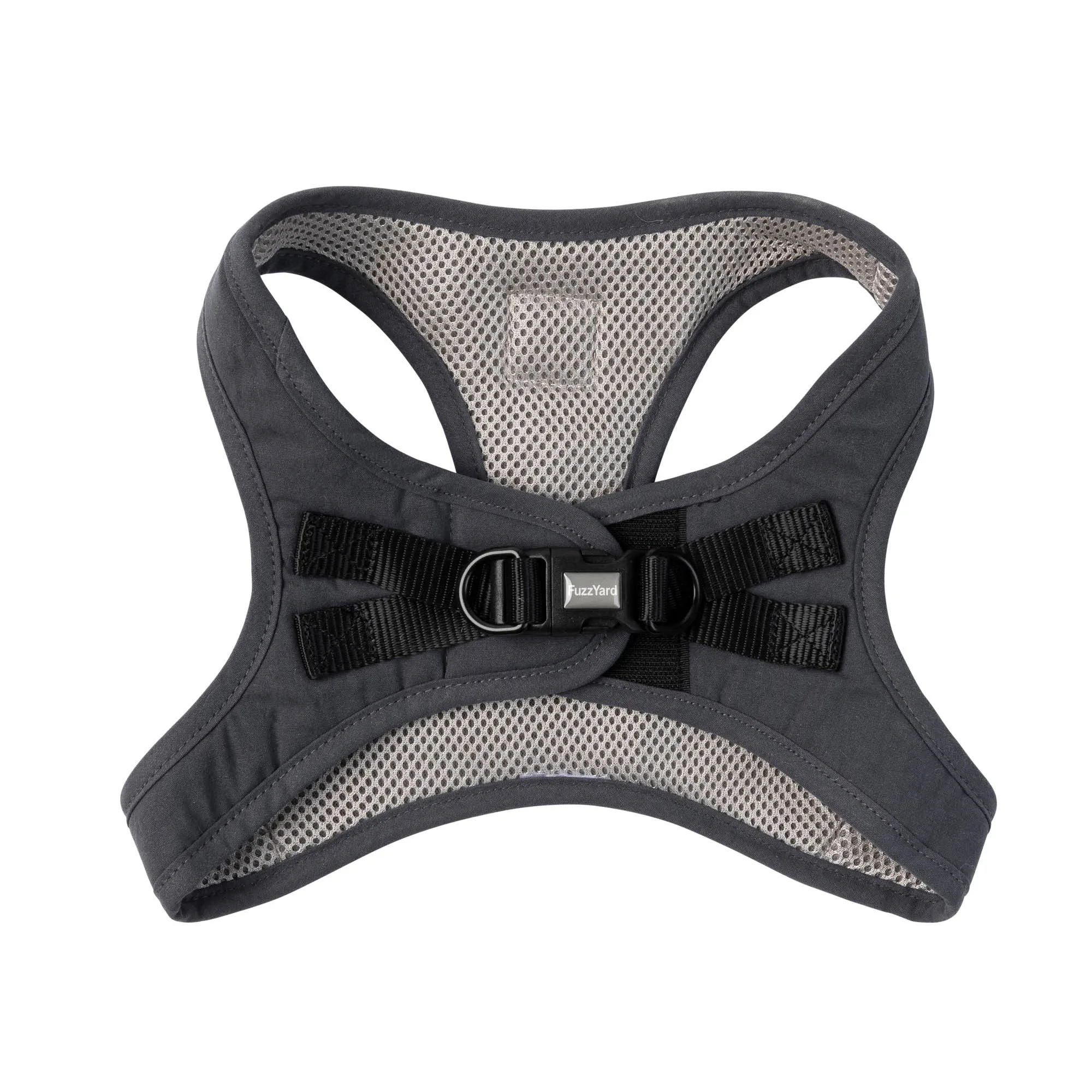 FuzzYard Life Step In Dog Harness Slate Grey Large