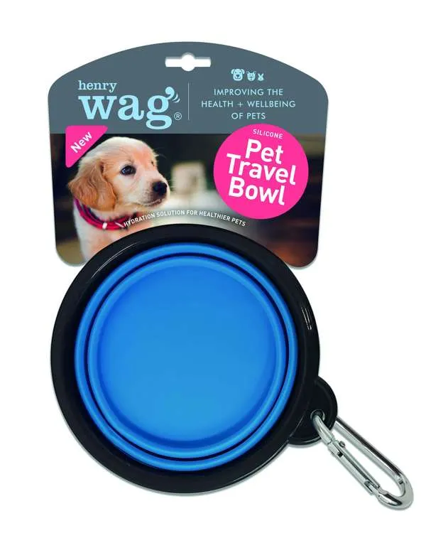 Henry Wag Premium Travel Bowl for Optimal Hydration on the Go