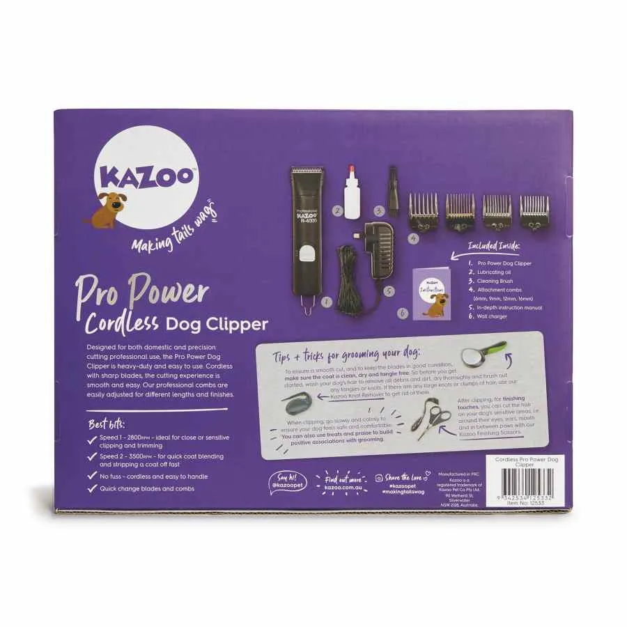 Kazoo Dog Groomer R-4000