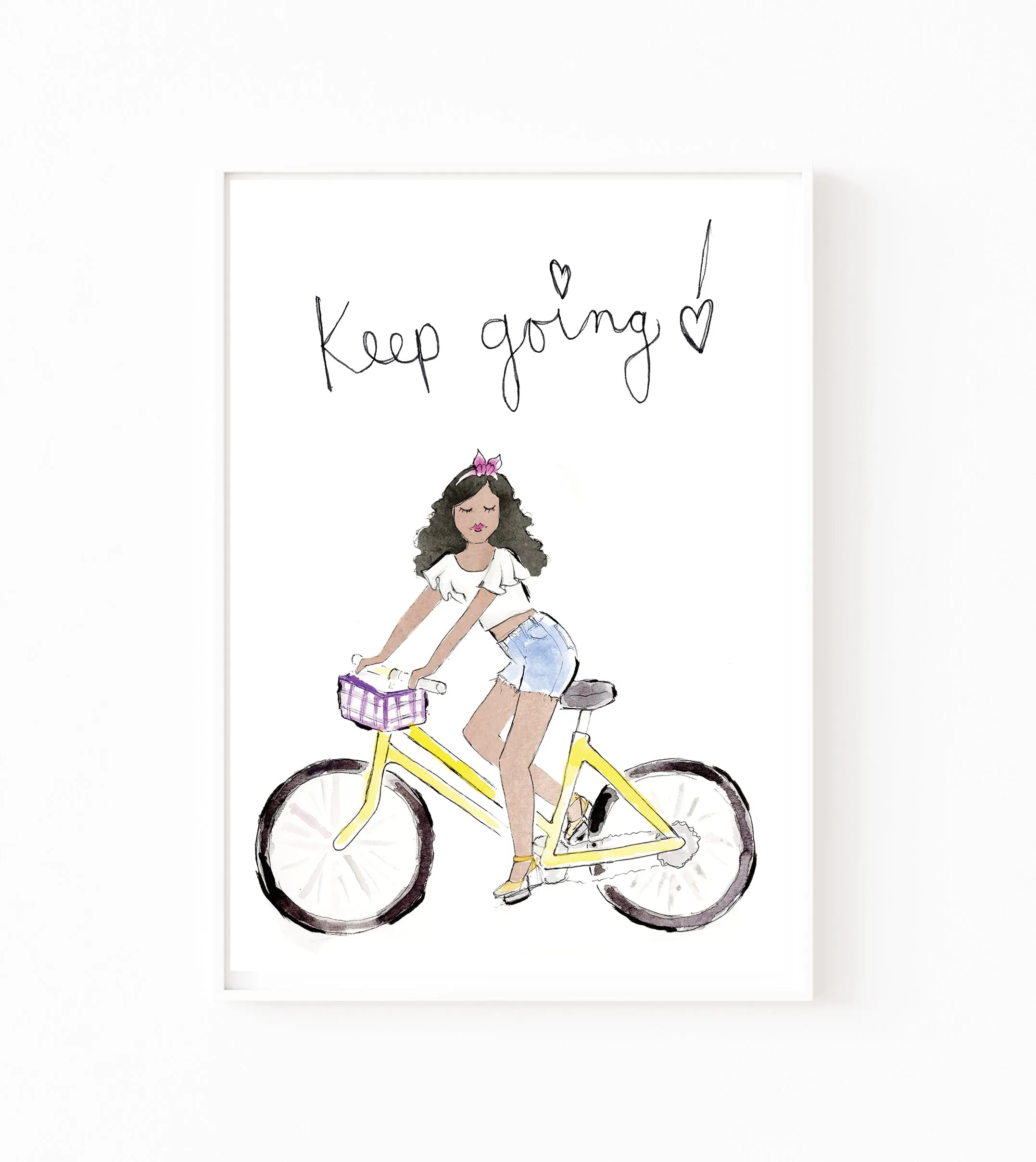 Keep Going Art Print