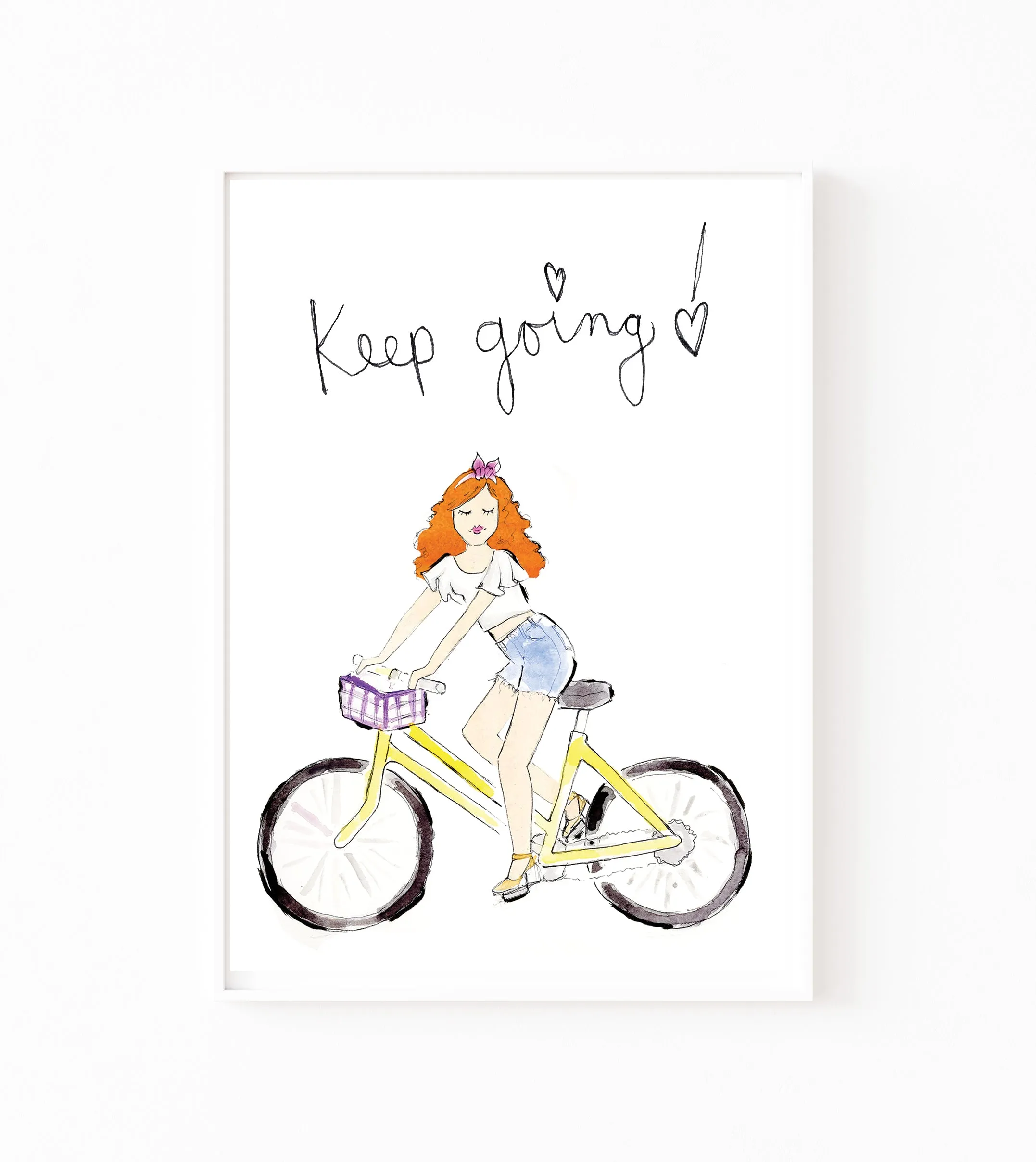 Keep Going Art Print