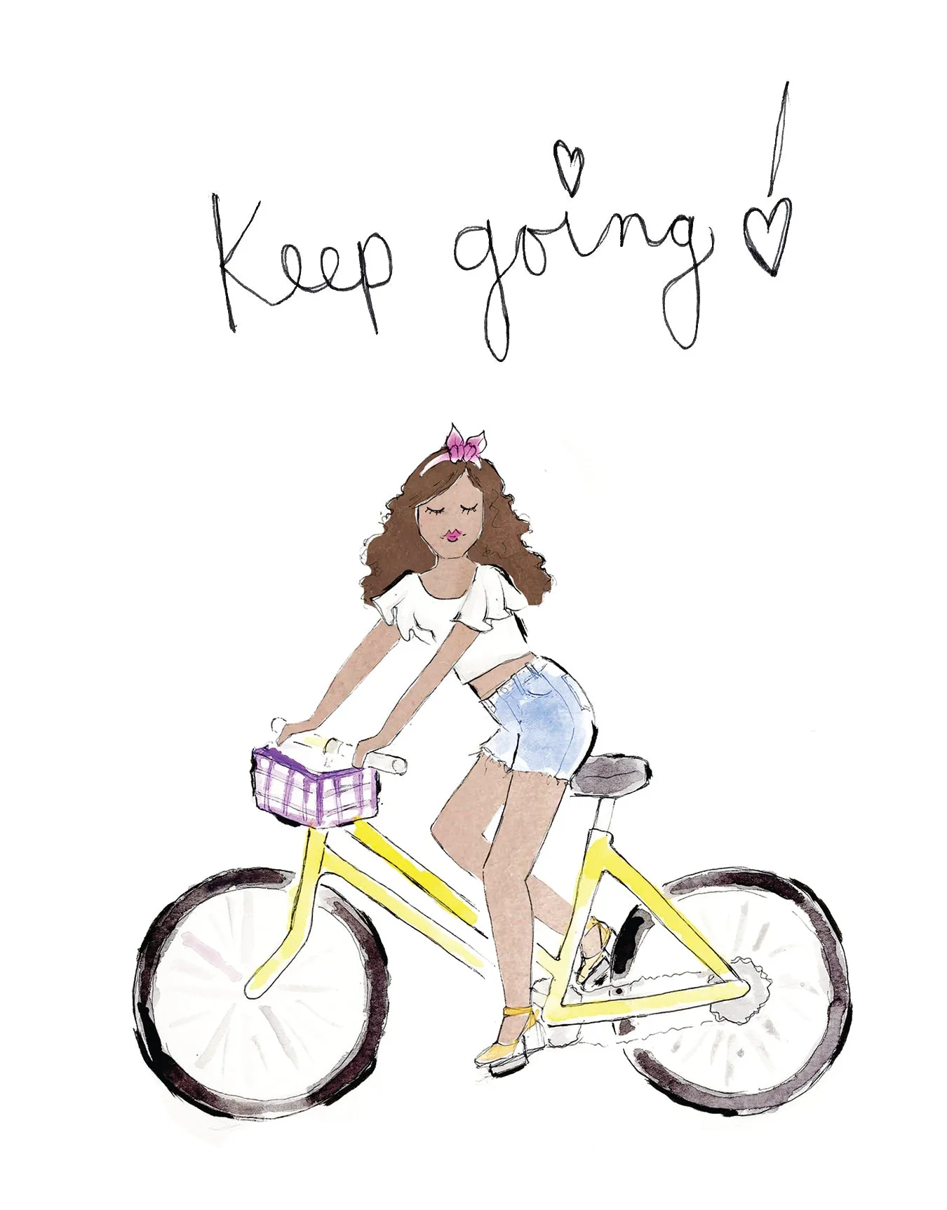 Keep Going Art Print