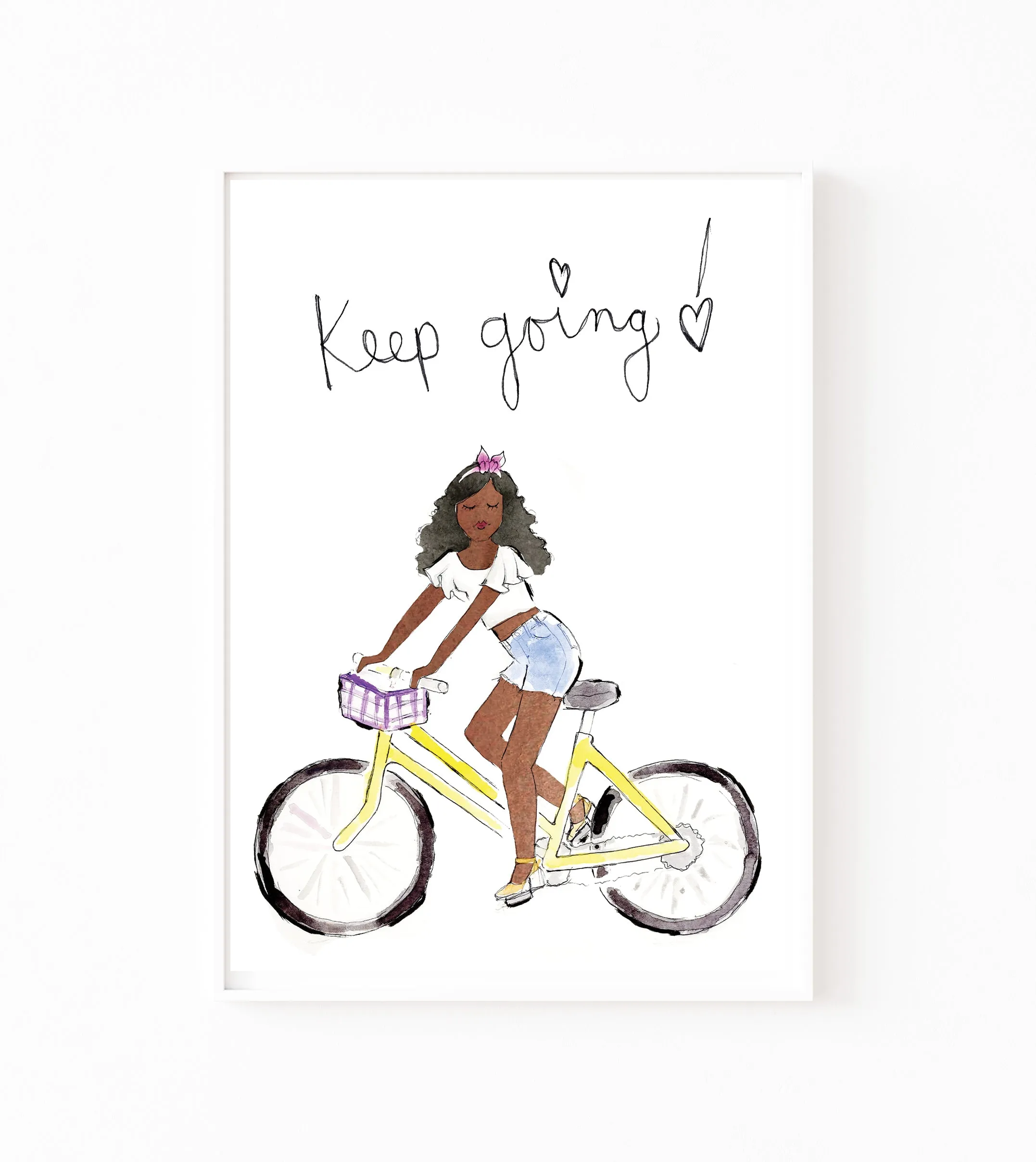 Keep Going Art Print