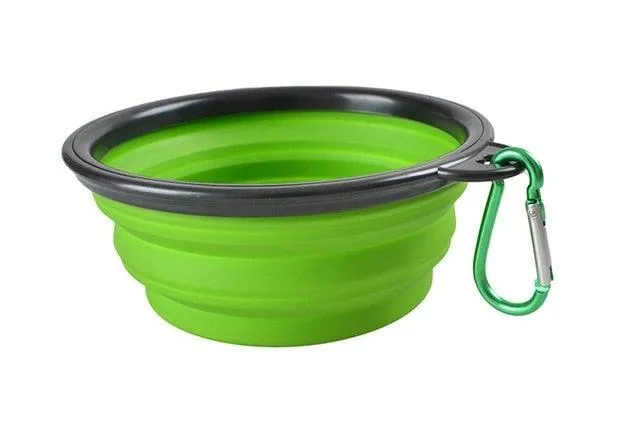 Large Collapsible Silicone Bowl for Pet - 1000ml