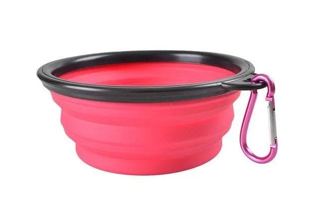 Large Collapsible Silicone Bowl for Pet - 1000ml