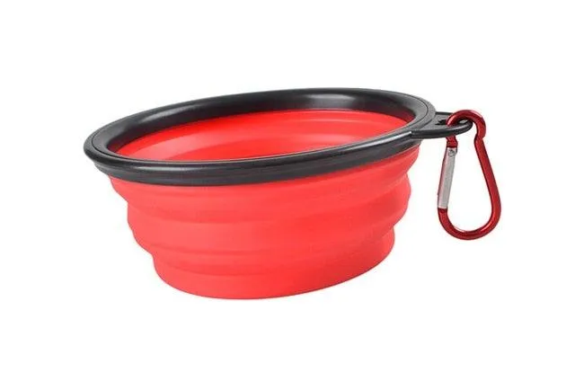 Large Collapsible Silicone Bowl for Pet - 1000ml