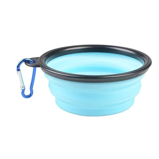 Large Collapsible Silicone Bowl for Pet - 1000ml