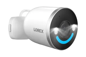 Lorex 4K Spotlight Indoor/Outdoor Wi-Fi 6 Security Camera with Smart Security Lighting