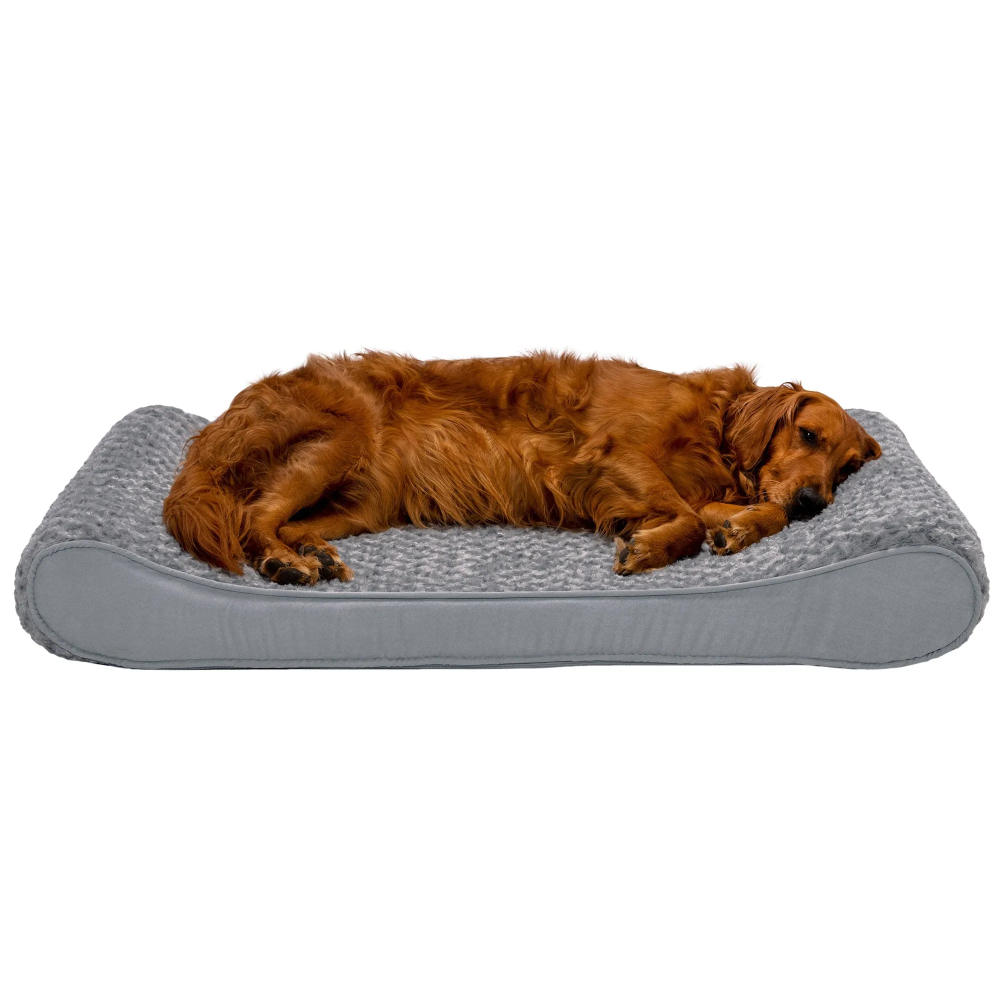 Luxe Lounger Contour Dog Bed - Ultra Plush