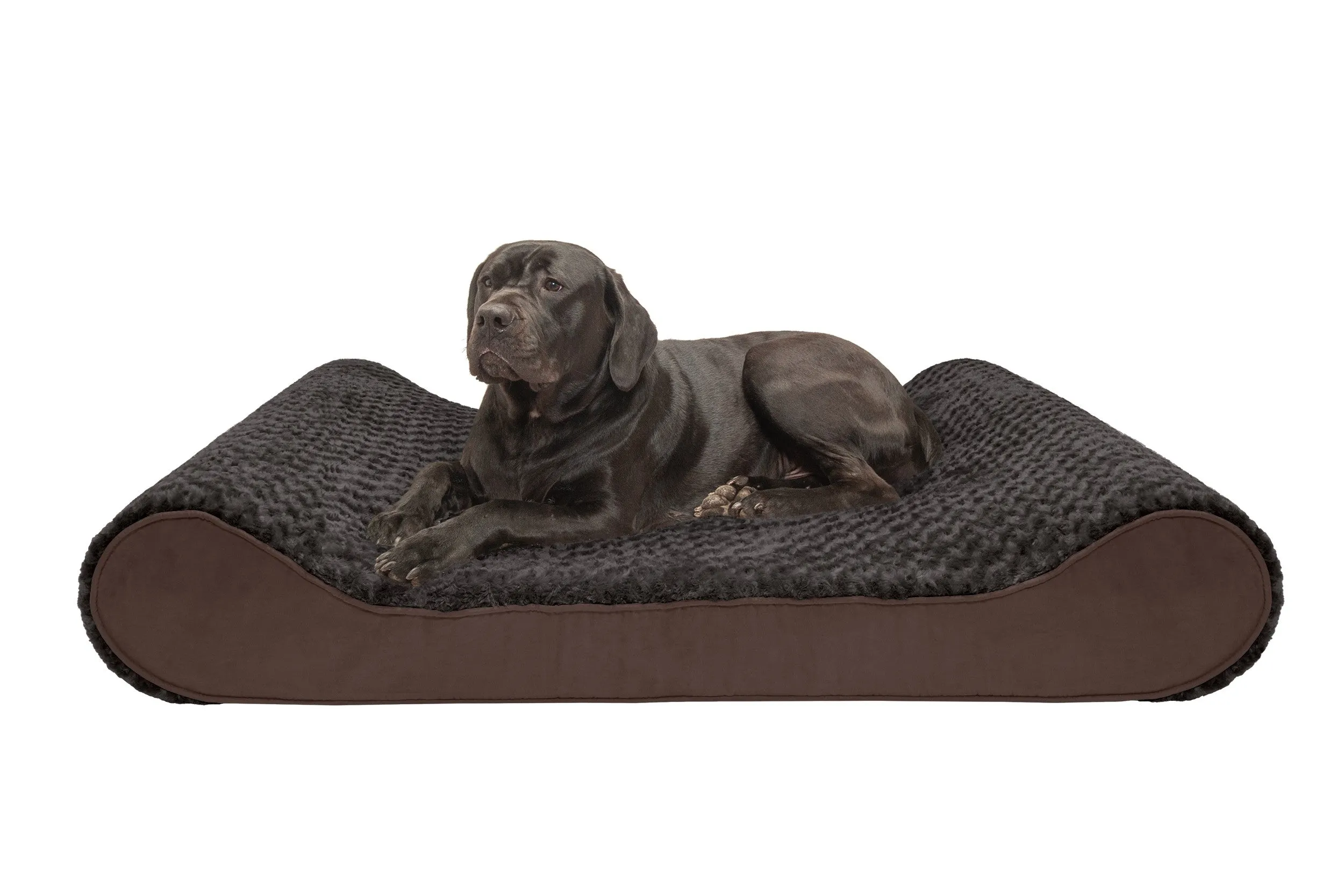 Luxe Lounger Contour Dog Bed - Ultra Plush