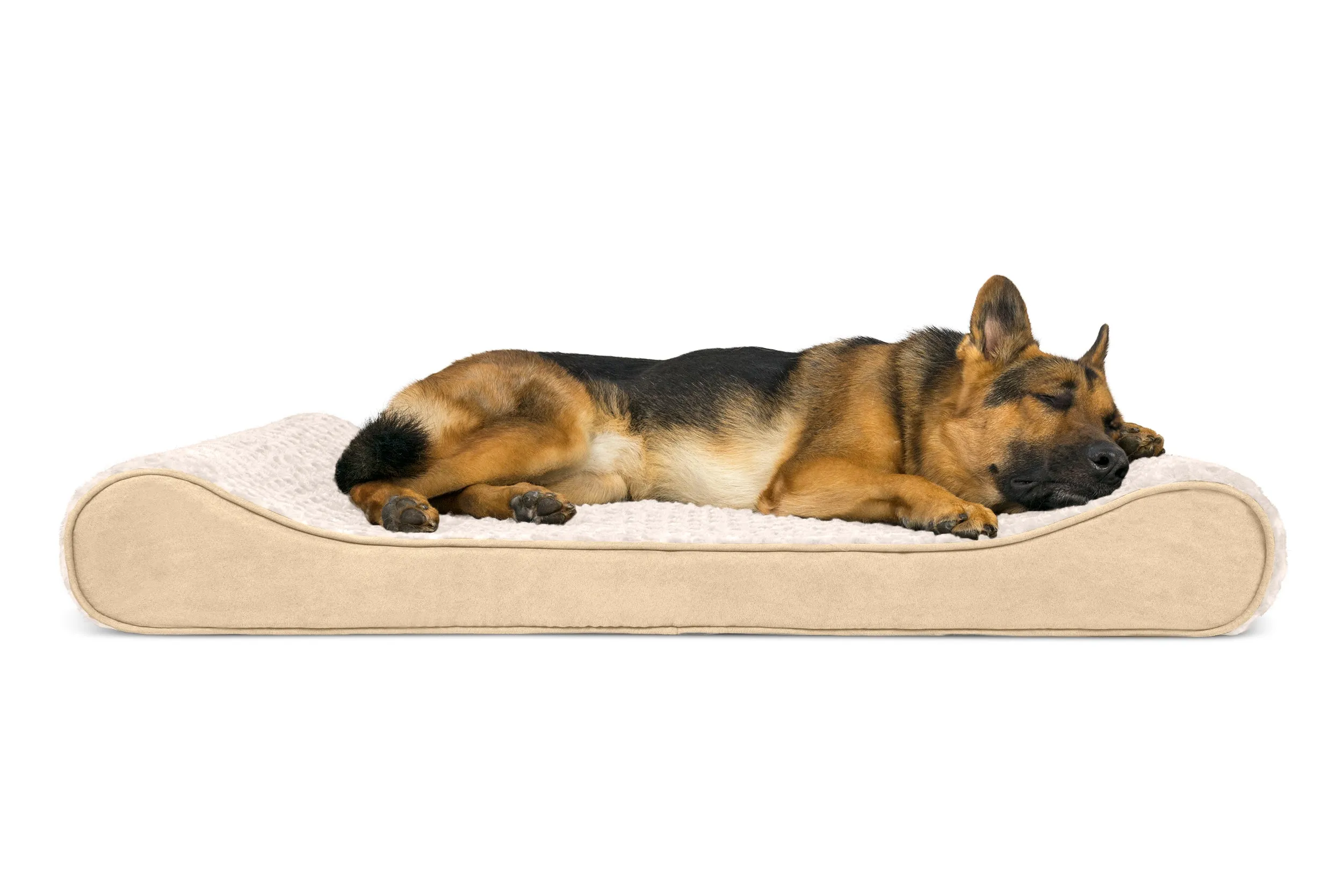 Luxe Lounger Contour Dog Bed - Ultra Plush