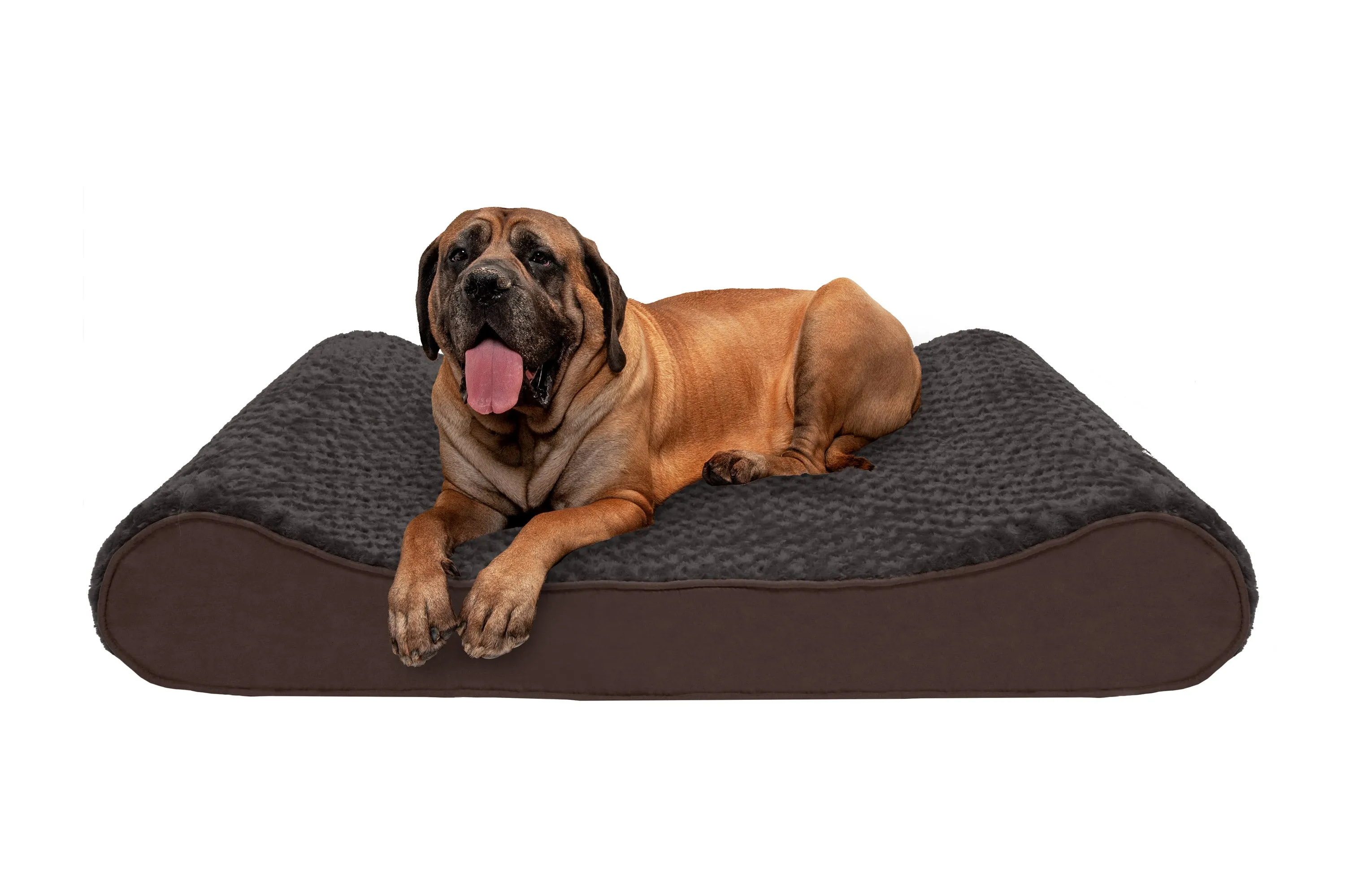 Luxe Lounger Contour Dog Bed - Ultra Plush