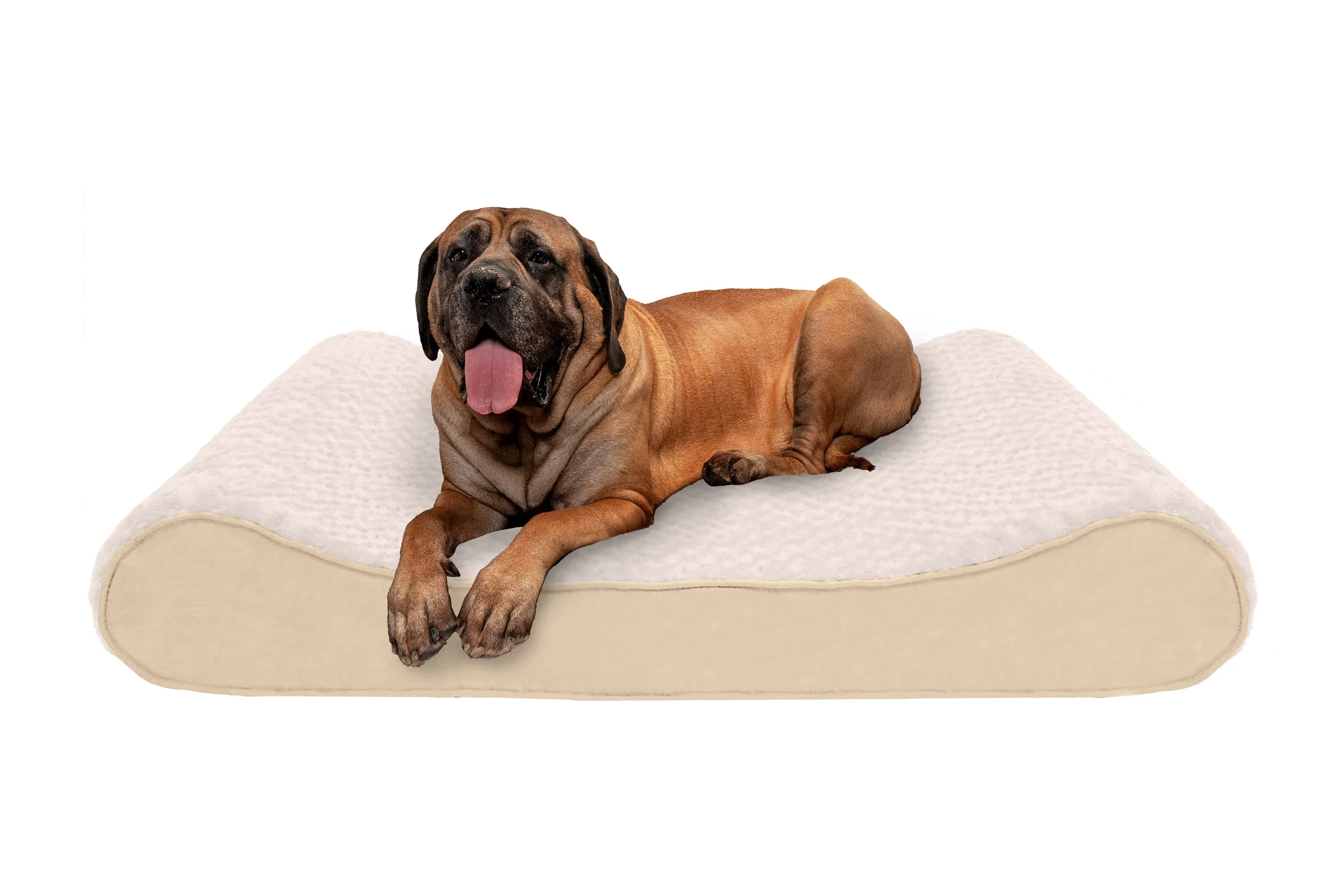 Luxe Lounger Contour Dog Bed - Ultra Plush