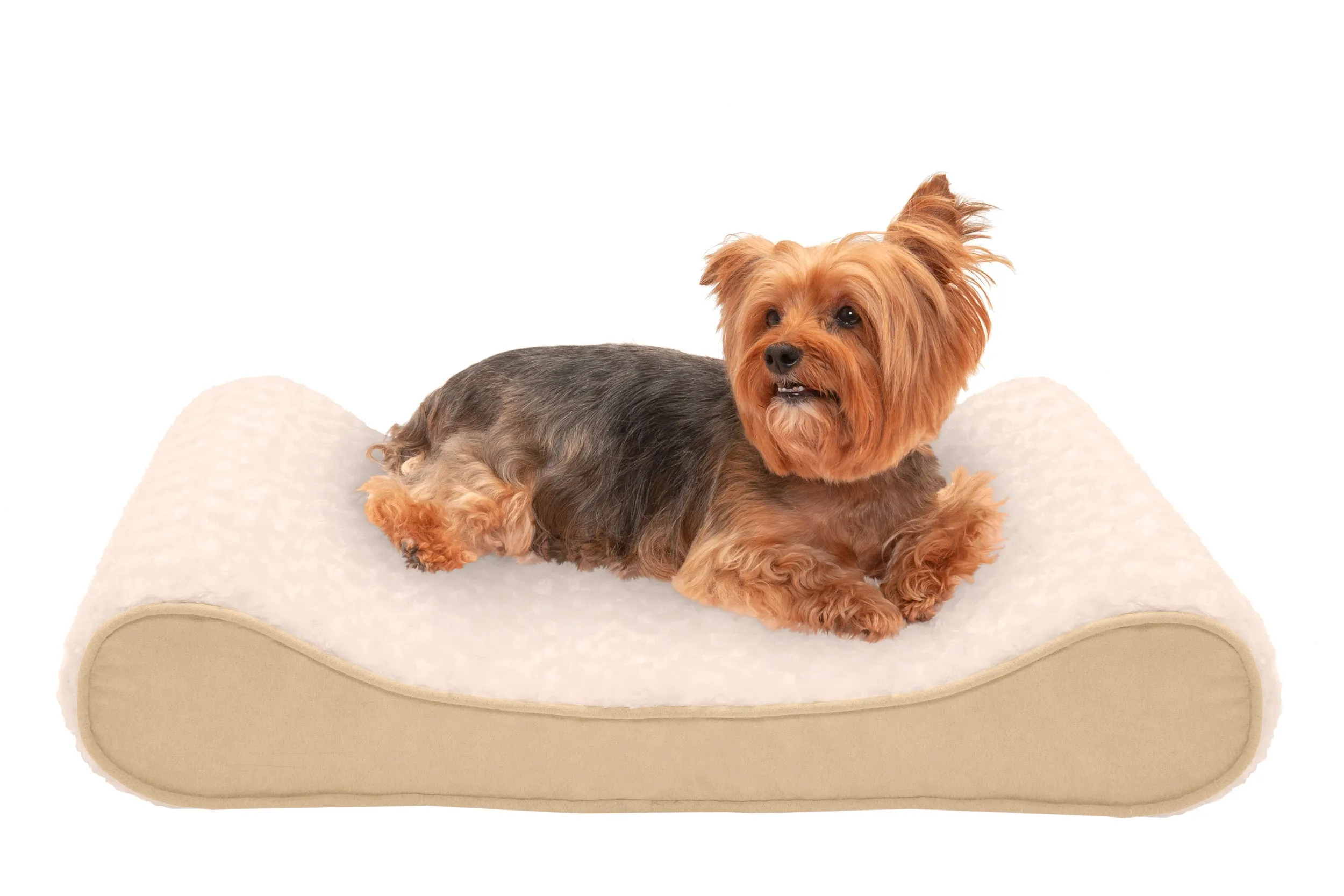 Luxe Lounger Contour Dog Bed - Ultra Plush