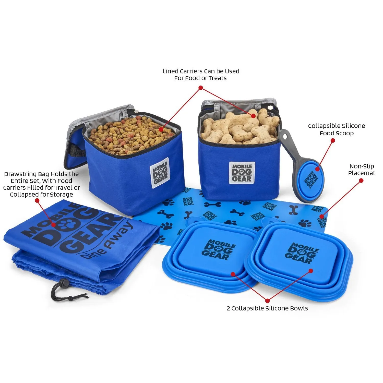 Mobile Dog Gear Dine Away® Bag (Med/Lg Dogs)