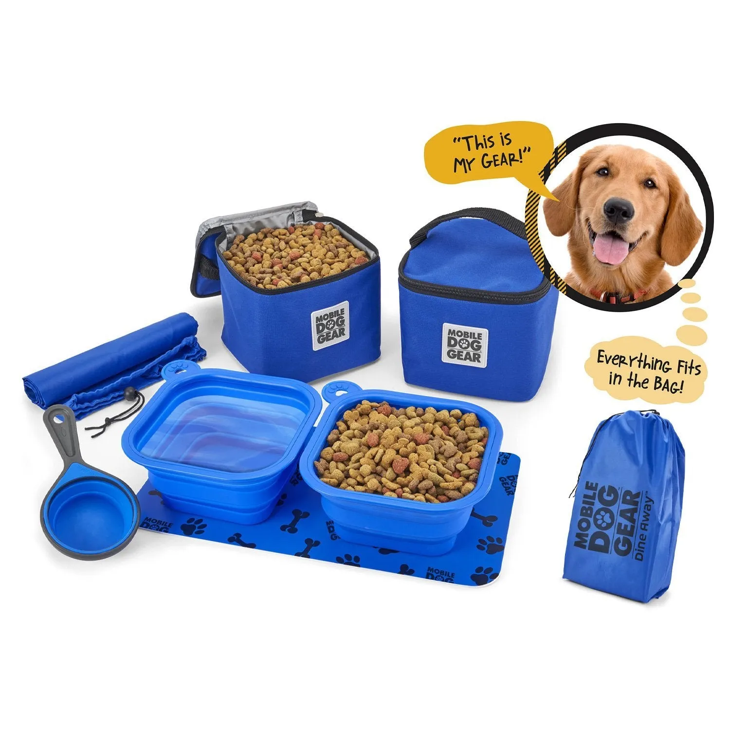 Mobile Dog Gear Dine Away® Bag (Med/Lg Dogs)