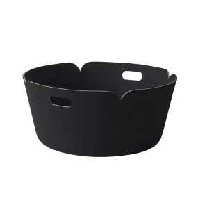 muuto | restore round basket | black