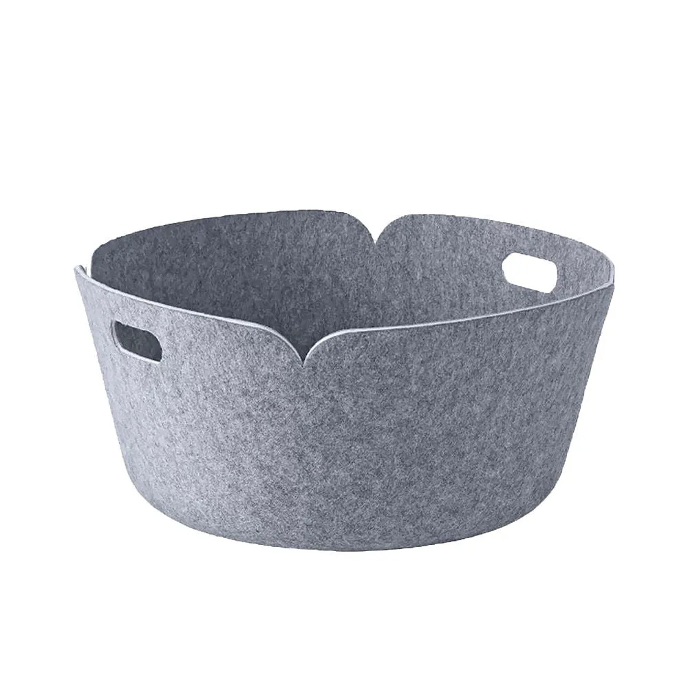 muuto | restore round basket | grey