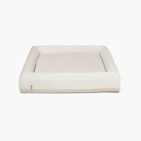 Orthopedic Memory Foam Dog Bed - Beige (Medium)