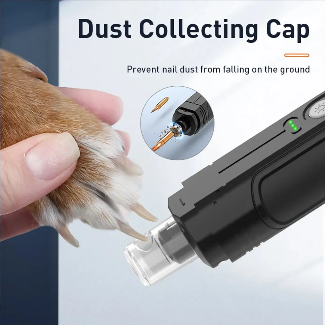 PetAffairs Professional Electric Pet Nail Grinder Smart Product