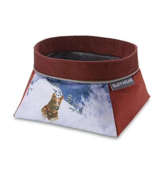 Ruffwear Quencher™ Artisst Series Packable Food & Water Dog Bowl (Mount Bailey)