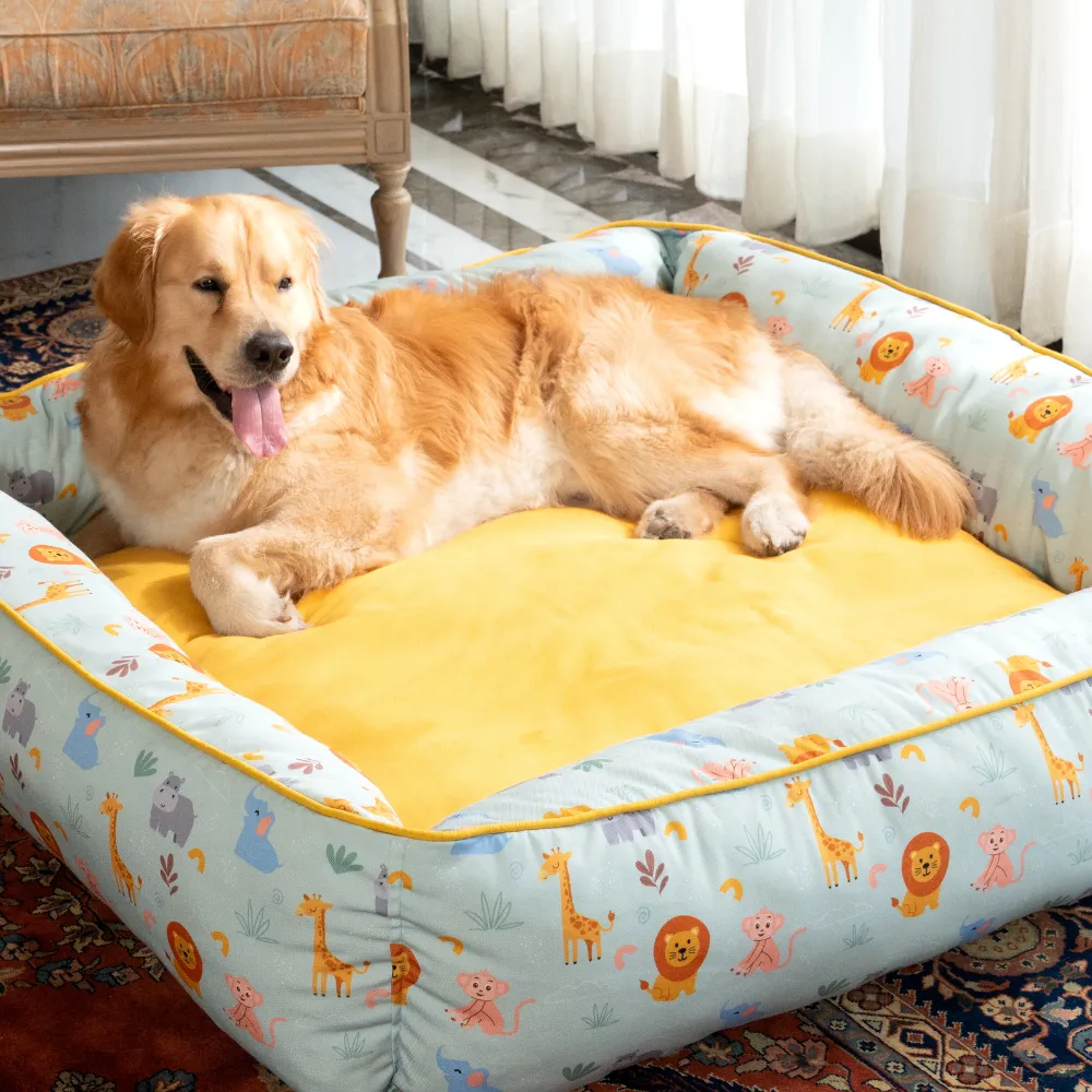 Snuggle Safari Lounger Dog Bed