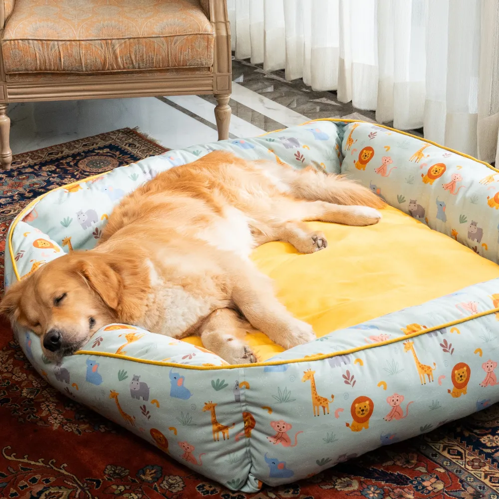 Snuggle Safari Lounger Dog Bed