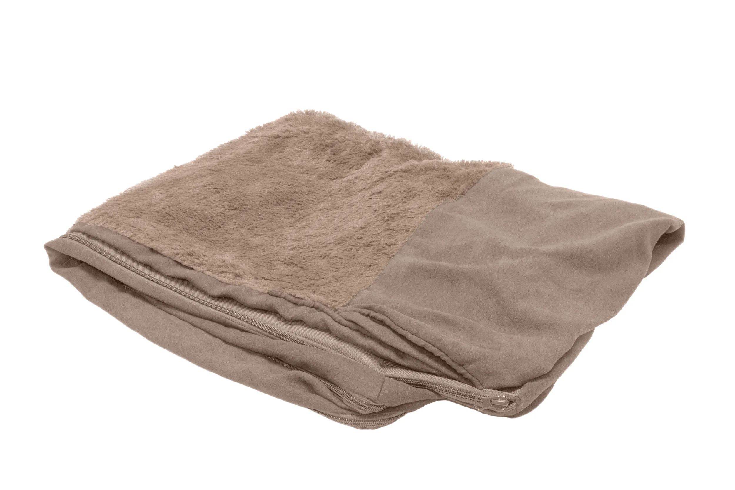 Sofa Dog Bed - Plush & Suede - Cover